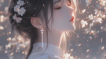 迷人古风美女
