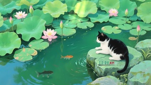 治愈 黑猫