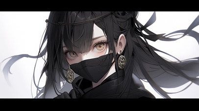 黑衣少女