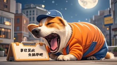 困了，事已至此，先躺平吧