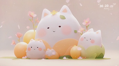 可爱治愈Q弹小猫咪