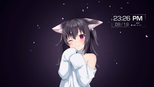 原来是唯美的小猫娘哦
