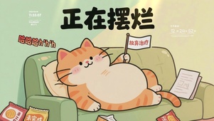 正在摆烂