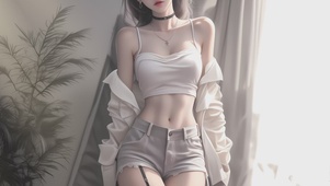 小清新治愈女孩
