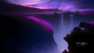 4K梦幻瀑布