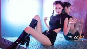 4K 长腿酷炫美女