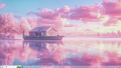 梦幻粉色-桌面主题