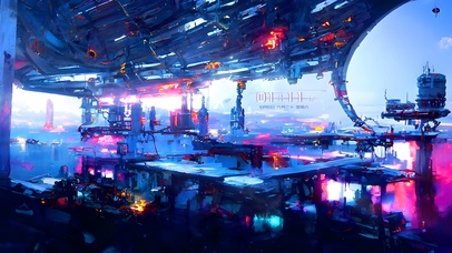 赛博朋克科技城