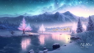 唯美雪景