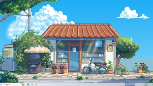 路边的小屋