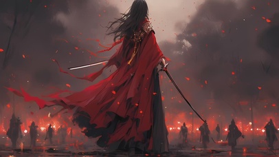 4K 史诗武侠美女剑客（禁转）