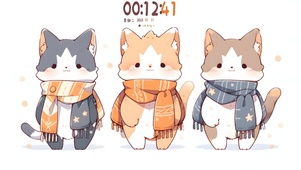 围巾猫猫