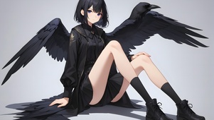 雄鹰和女孩