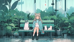 猫咪的陪伴