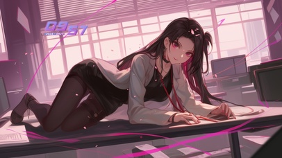 自然而流畅，带着一份独特的灵动