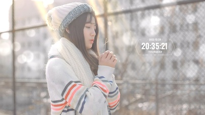 唯美清纯美女