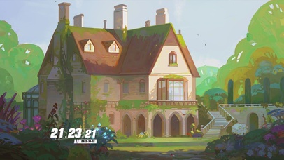 唯美治愈护眼房屋