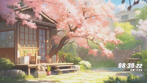 护眼庭外绿景