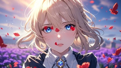 花漾壁纸|薇尔莉特·伊芙加登