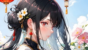 4K高清二次元国风美少女壁纸