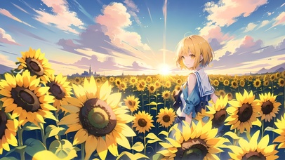 向日葵女孩