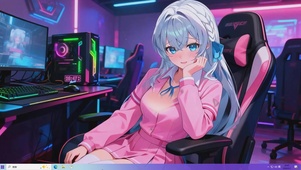 禁欲系电竞少女