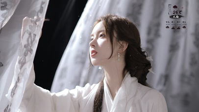 4K唯美古风美女