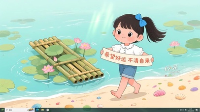 希望好运不请自来