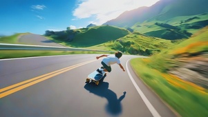 超動感滑板少年の繞海之旅