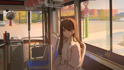 公交车少女