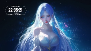 4K星河白发仙女