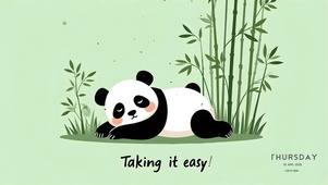 可爱熊猫