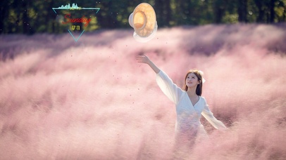 花海的性感小姐姐