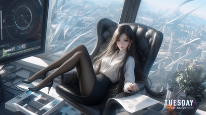 如同池中的荷花，摇曳生姿