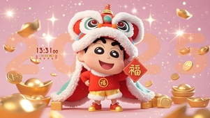 送福蜡笔小新