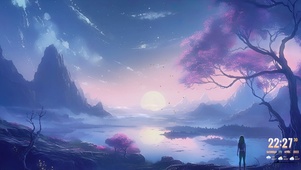 日落余晖