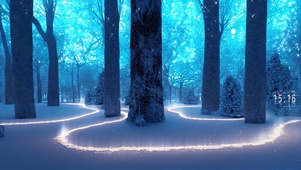 梦幻冰雪森林