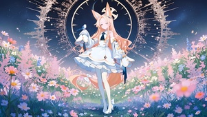 百合园圣娅-4k插画