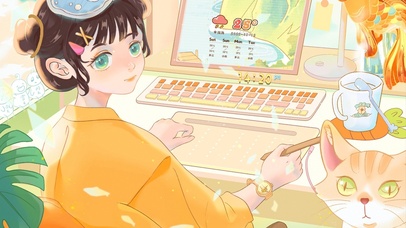 4K唯美治愈温馨日子