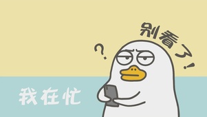 别看了我在忙