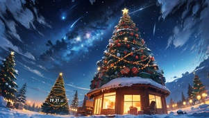 圣诞雪夜