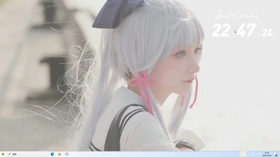 cos神里绫华 jk水手服