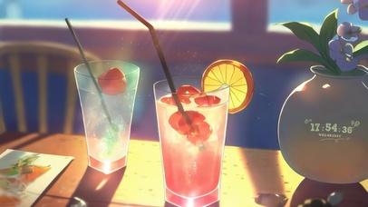 4K唯美治愈小清新mojito