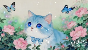 小蓝猫