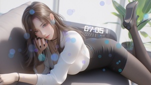 宁静而深邃，带给人无尽的安宁