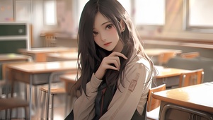 漂亮女同学
