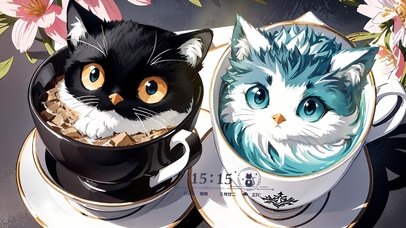 茶杯里的小可爱