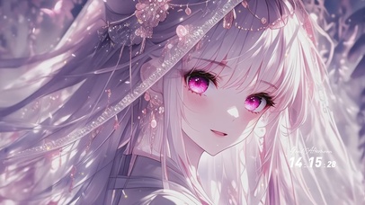 唯美可爱二次元少女