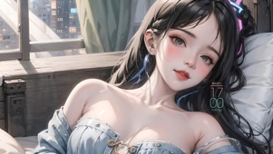 可爱古风少女