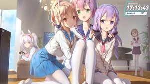 白丝少女